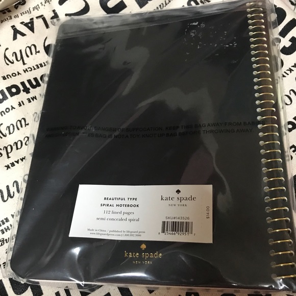 Kate Spade Notebook - Picture 5 of 6